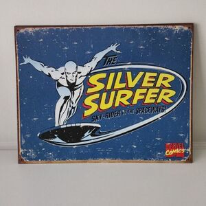 Silver Surfer Poster | Marvel Comics , Fantastic 4 | Kids Bedroom Wall Art